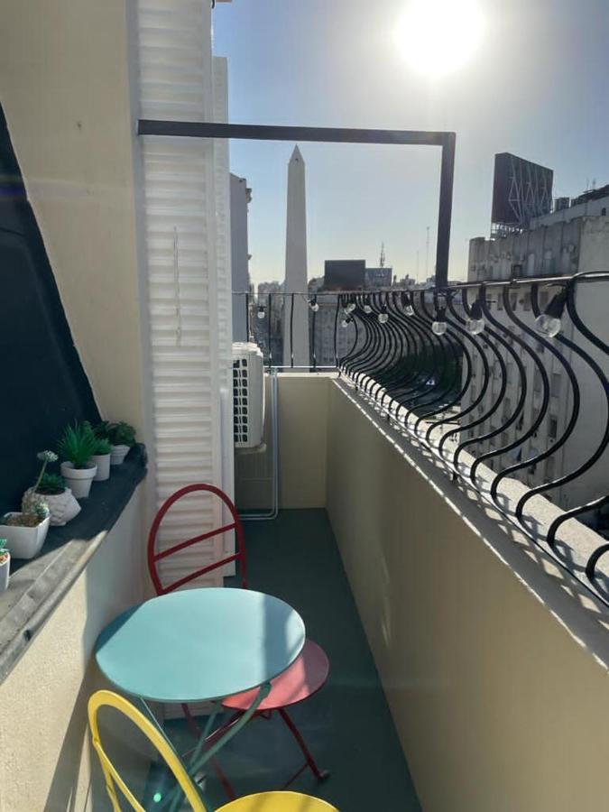 Apartamento Vistas al Obelisco, corazón de Ciudad Autónoma de Buenos Aires Exterior foto