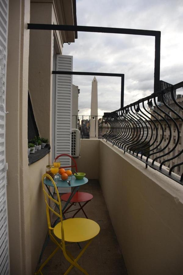 Apartamento Vistas al Obelisco, corazón de Ciudad Autónoma de Buenos Aires Exterior foto